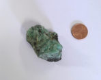 Emerald Rough Stone  2 in.