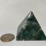 Green Jasper Pyramid