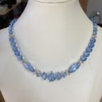 Light Blue Glass Necklace